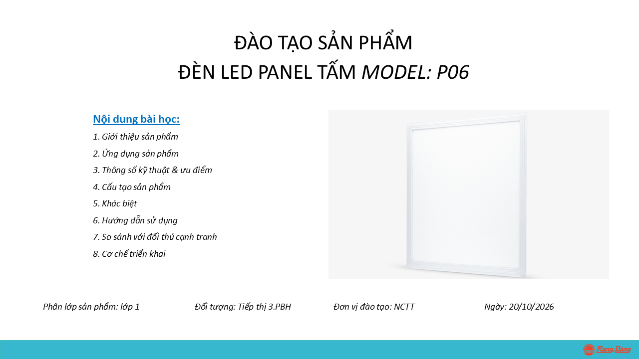 Panel lớn P06 cải tiến